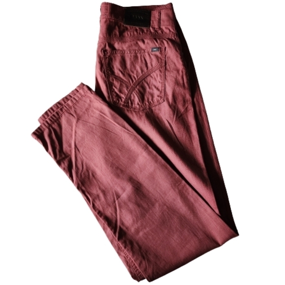 Brax style Cooper regular fit cotton sporty trousers 32/34 color rust - Picture 3 of 7